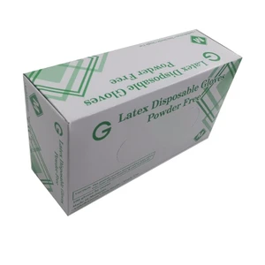 Powder Free Powdered Disposable Latex Gloves Medical Supplies Clinic Dental Latex Examination Gloves Anti-slip Home S M L Size