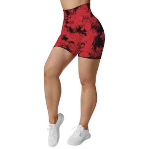 Women Spandex polyester Short Waist Women Gym Shorts Booty Shorts Plus Size shorts for women All Over Printed
