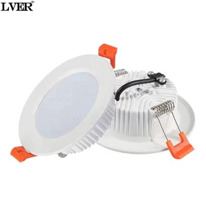 Modern 3W LED Downlight Spotlight Adjustable Ceiling Indoor Bedroom Lamp Aluminum Housing with IP20 for Residential Use