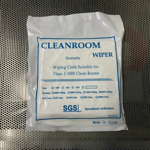 9\' X 9\' Polyester Esd Static-safe Cleanroom Wiper Antistatic Cleanroom Cleaning Tool Safety Product