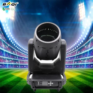 Manufacturer New Model Mini 380 Watt Beam Light 3 Prism Move Head LED Ring Strip Beam Spot Lamp DMX512 Control IP33 Rated Stage