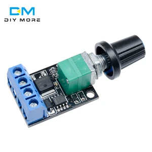 5V 12V 3A PWM DC Motor Speed Controller Governor Stepless Speed Regulator LED Dimmer Speed Control for Home LED Light Control