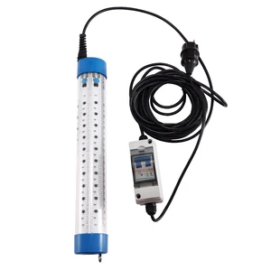 Led Fish Attracting Fishing Light IP68 AC/DC 27000LM Squid Light Outdoor Waterproof Retro Tent Lamp Fishing