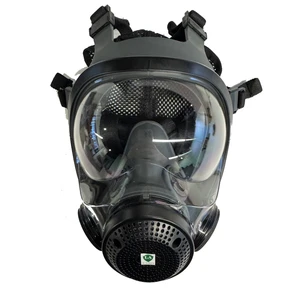 Full Head Covering Respirator Mask, Wide Field of Vision, Dust, Fumes, Organic Vapors, Industrial Safety Protection,CE Certified