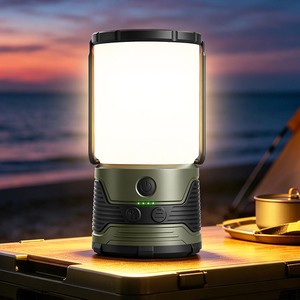 Wholesale IP45 Waterproof Portable Detachable USB Rechargeable 7 Light Modes Lantern Flashlight Led Camping Light for Power Bank