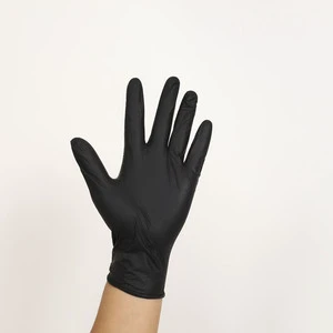 Plastic Fashion Disposable PU Gloves Thickened Food Grade Compound Protective Daily Use Touchscreen Mixed Material
