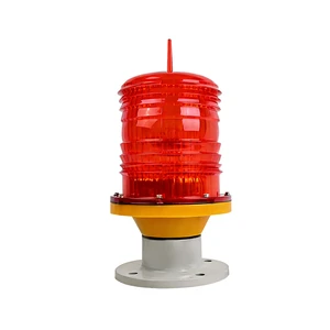 Aviation obstruction lights with adjustable frequency & RGB ensure flight safety for buildings, towers and airport runways.