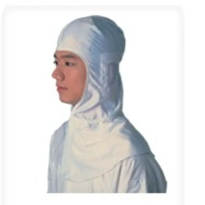 Anti-Static ESD Cleanroom Hoods Garment with Polyester/Conductive Yarn Surface Resistivity 10e6-7 Ohm SI SI-204E Men's