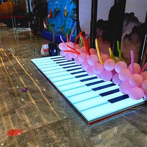 2025 High Quality Portable Led Dance Floor Magnetic Pista De Baile With Led Fill Light Infinite Stage Dance Floor
