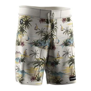 RISE Hawaiian Beach Shorts Swim Trunks Board Shorts Lightweight Casual Swimsuit Swimwear