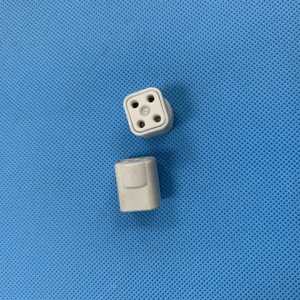 G10q 4 Pin Ceramic Uv Lamp Socket Single End Four Pins Uvc Light Lamp Holder