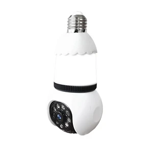 CCTV Wireless WiFi Security Light Bulb 360 Degree Ptz Security Camera Lamp Motion Detection