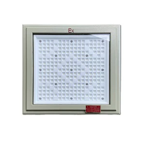 Explosion Proof LED 18*18inch Square Lamp for Petrol Stations Gas Station Led Security Light