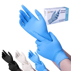 XINGYU Cheap Blue Nitrile Gloves Nitrile Powder Free Food Grade Disposable Nitrile Gloves Wholesale Price 100% Nitrile Gloves