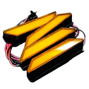New 2022-2025 for Ford Ranger Raptor Next Gen LED Front Grille Light Lamp 4PCS AMBER P703 with 6000K Color Temperature 12V