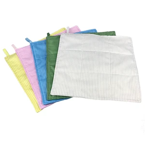 GI Wholesales Lint Free Cleanroom Rags 3Layers ESD Antistatic Microfiber Cleaning Duster Cloth Dust Remove Mop for Lab Pharmacy