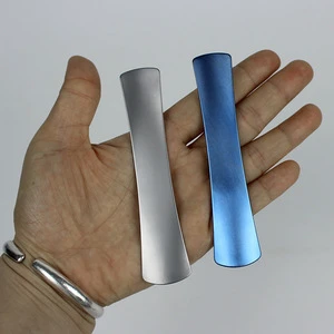 Titanium Alloy Eyelid Protection Plate Stainless Steel Surgical Eye Guard Silver Blue Color Medical Device For Double Eyelid