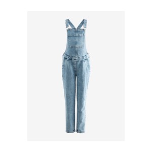 Women’s Denim Dungarees Casual Overalls Adjustable Straps Soft Comfortable Trendy Everyday Streetwear