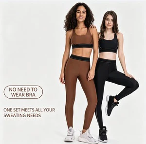 Women's Plus Size High-Waisted V-Shaped Hip-Lift Yoga Shorts 2-Piece Set Reversible Breathable Eco-Friendly Lightweight