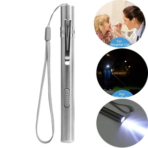 Hot Medical Check Pen Shaped Lamp Ophthalmic Ear Nose Throat Oral Light Usb Rechargeable Led Torches Lights Tactical Flashlight