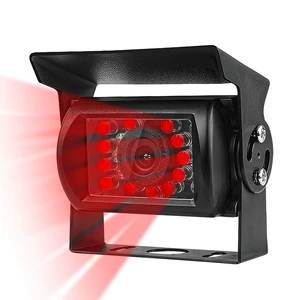 AHD 720P/1080P Truck Backup Rear View Camera -12V-24V, Infrared Night Vision, IP68 Waterproof, Wide Angle for Commercial Vehicle