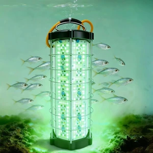 High-efficiency Fishing Light IP68 Waterproof Night Fish Green Light 3600w Underwater Fishing Float Led Light