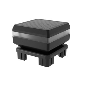 Fence Post Light Solar Cap Outdoor Lamparas Solares Para Poste Garden Pillar Exterior Solar Tipo Poste Led Lamp