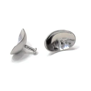 Corneal Eye Shield Protectors Stainless Steel Ophthalmic Surgical Protection Instrument Set Pair Post-Procedure Safety Manual