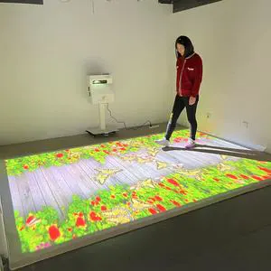 Cheap Factory Price DEFI 3D Interactive Projection Display System,nightclub/stage Dance Floor