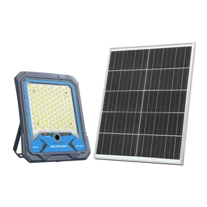 400W Solar Security LED Flood Light with AI 4MP Camera, App/Remote Control, Radar Sensor, Outdoor Garden Lamp 6000K Daylight