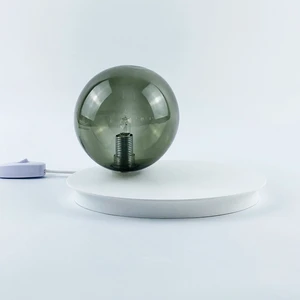Table Lamp Glass Light Restaurant American Style Geometry Glass Shade Led Glass Bedside Lamp Marble Villa Decoration Table Lamp