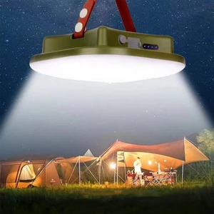 IPX4 Waterproof LED Camping Light CE Certified Warm White Rechargeable 4 Modes Dimmable 13500mAh Magnet Base 1-Year Warranty