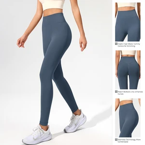 Fashion Fitness Hight Waist Yogo Pants Colorful Exercise Seamless Gym Custom Push up Yoga Leggings Running Sports Leggings
