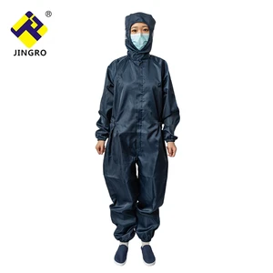 ESD Dust-proof Clothing Washable Dust Free Anti Static ESD Cleanroom Coverall Safety Clothing for Industrial