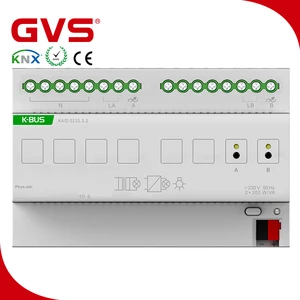 2020 New Arrival KNX/EIB GVS K-bus OEM KNX Dimmer Smart Home Hotel System Dimming Actuator 1/2/4 Fold Smart Home Products KNX