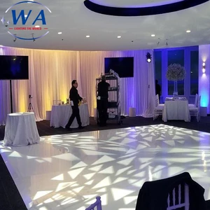 Hot Selling Black and White Movable Wood Dance Floor