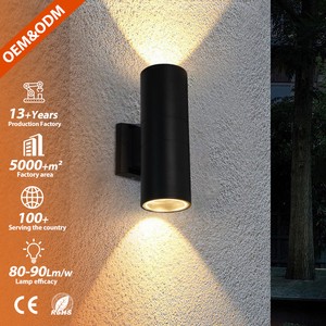 Modern Decoration Wall Mounted Porch Corridor Sconce Lights up and Down Outdoor Wall Light Led Waterproof Ip65 Outdoor Wall Lamp