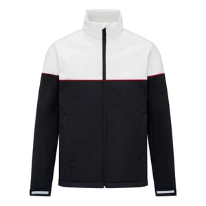 Cowboy Denim Style High Quality Breathable Men's Motorcycle Jacket Slim Fit Polyester/Cotton