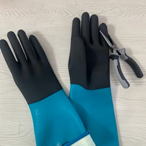 Neoprene Rubber Waterproof and Chemical-resistant Gloves Can Also Be Used for Diving