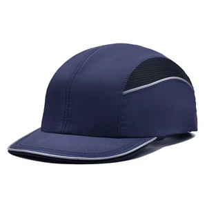 Wholesale Head Protect Work Hard Hat With Chin Strap Shell Eva Pad Helmet Insert Baseball Safety Bump Cap