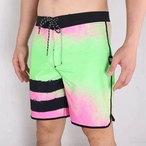 Cheap Board Shorts Waterproof Pockets Custom Polyester Beach Shorts Men Swim Trunks