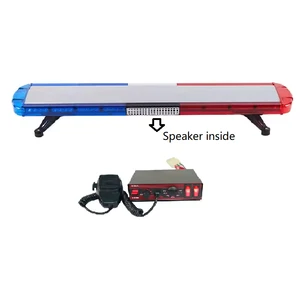 Factory Supplier 24V LED Ambulance Emergency Signal Light With Siren Horn