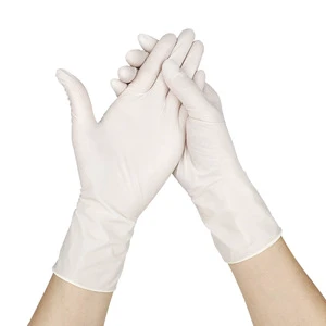 High Quality Disposable Powder-Free Medical Safety Gloves Waterproof Latex Surgical Examination Gloves From Vietnam