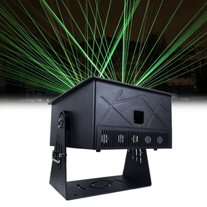 Outdoor Waterproof High 30W RGBW Full-Color Laser Radium Spotlight For Landmark 3D Animation Scenic Area Lighting DMX512 FB4
