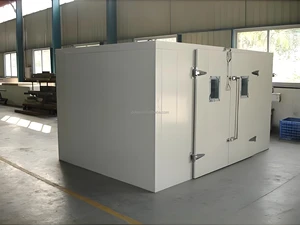 Modular Prefabricated Cold Room System PLC-controlled Soundproof LED Lighting Sliding Door Restaurant Butchery Use Copeland