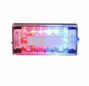 Safety Caution Led Security Flashlight Lamp Warning Shoulder Light for Traffic Night Patrol