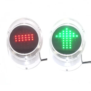 Modern Stainless Steel Escalator Operation Direction Indicator Light High Brightness Clear Display Energy Saving Apartment