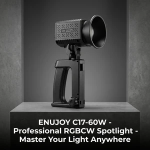 ENUJOY C17 60W Handheld camera light