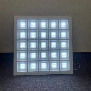 High Quality Cheap Price Indoor White Ultra Thin Led Grille Panel Light With Long Life Warranty for Office School Hospital