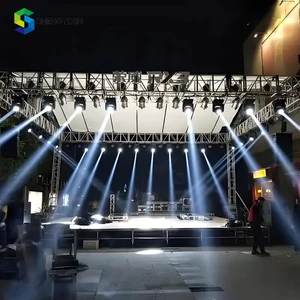 290x290mm Square Aluminum Truss Spigot Bolt Modular Outdoor Concert Wedding Event Trade Show Lighting Rig Heavy Duty Custom